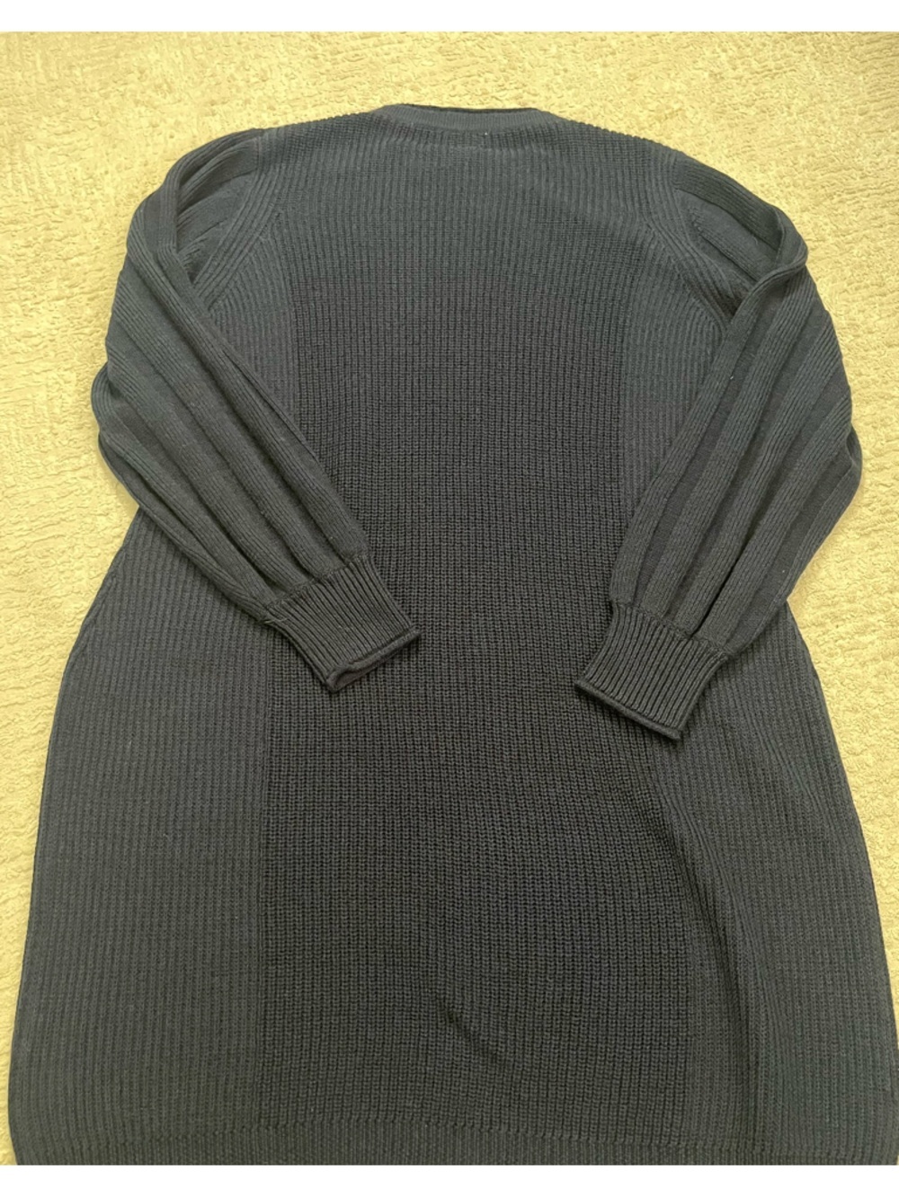 Wrap London Wool/Cotton Blend Sweater Dress - Picture 8 of 8